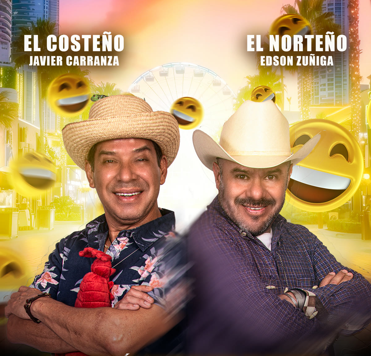 El Costeño y El Norteño, protagonistas de Incorregibles